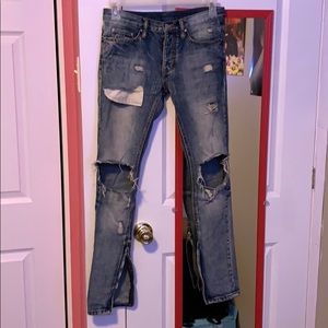 MNML M1 Blue Skinny Jean
